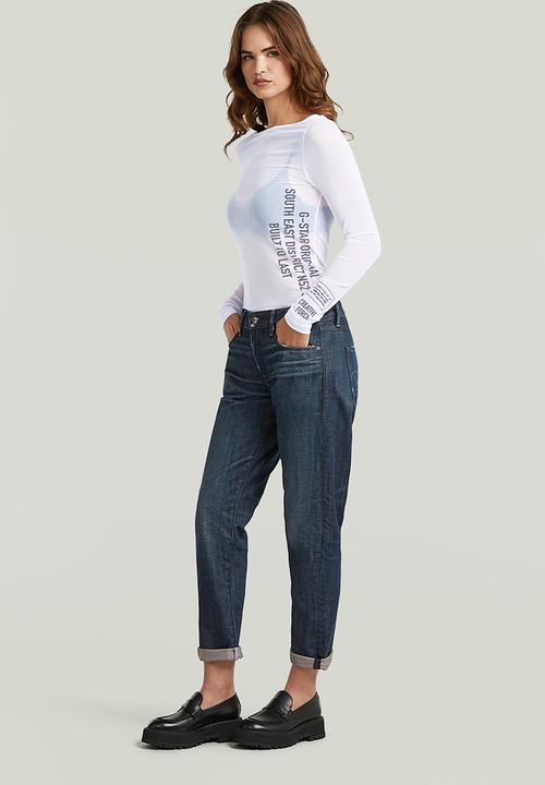 G-STAR - Stencil gr boat slim t wmn - White