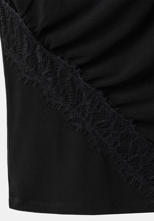 MANGO - Top cindy - black