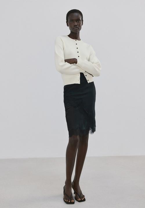 MANGO - Cardigan ivan- light beige
