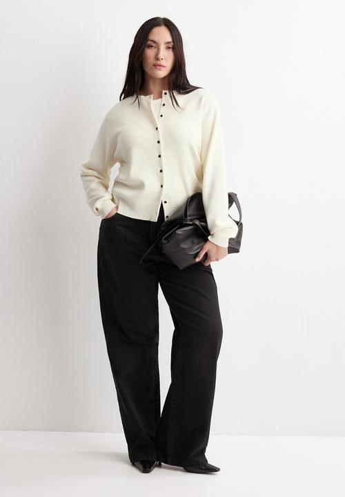MANGO - Cardigan ivan- light beige
