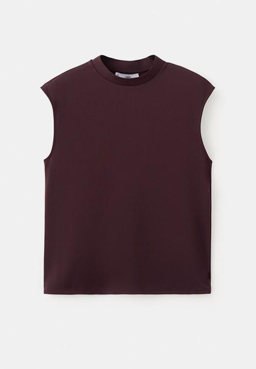 MANGO - Top arlet- dark red