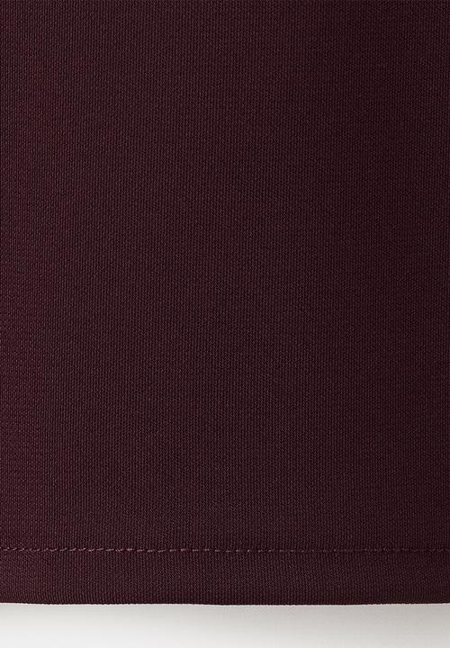 MANGO - Top arlet- dark red