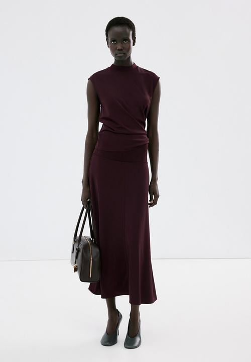 MANGO - Top arlet- dark red