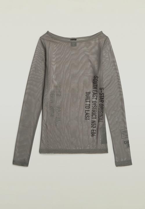 G-STAR - Stencil gr boat slim t wmn - Turf