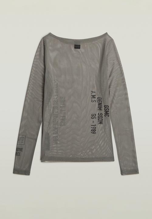 G-STAR - Stencil gr boat slim t wmn - Turf