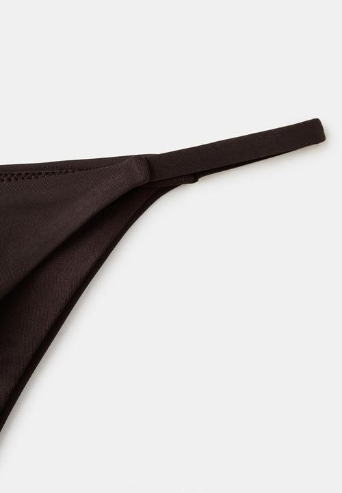 MANGO - Bikini pantie fiji - brown