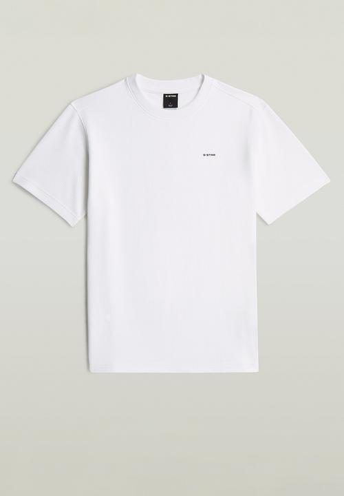 G-STAR - True Regular Structured R T - White