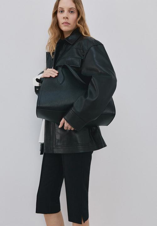 MANGO - Leggings corest- black