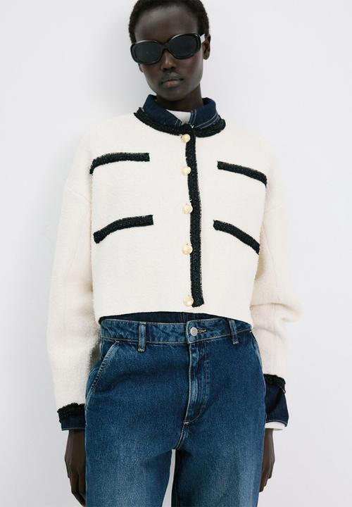 MANGO - Jacket petunia- light beige