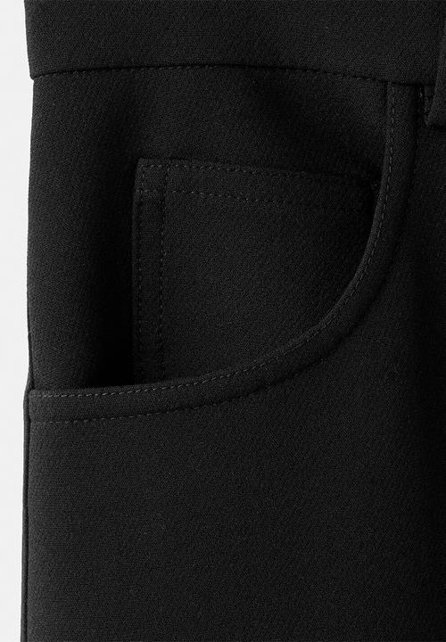 MANGO - Trousers louis- black