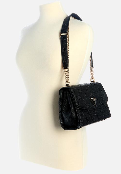 GUESS - Cresidia Ii Cnvrtbl Xbody Flap - Black
