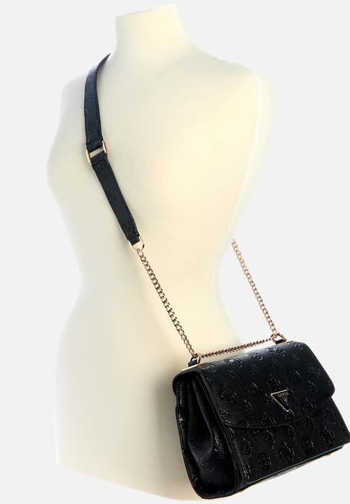 GUESS - Cresidia Ii Cnvrtbl Xbody Flap - Black