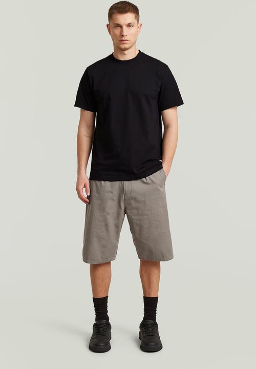 G-STAR - Regular Tee GR 018 Short Sleeve - White/Black