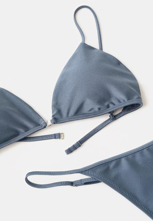 MANGO - Bikini pantie calipso- medium blue