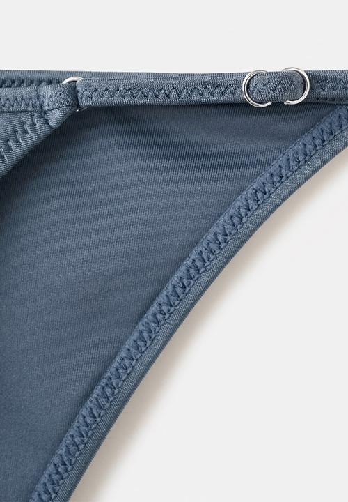 MANGO - Bikini pantie calipso- medium blue