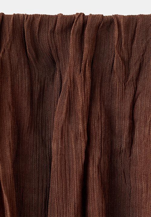 MANGO - Skirt ceci- brown