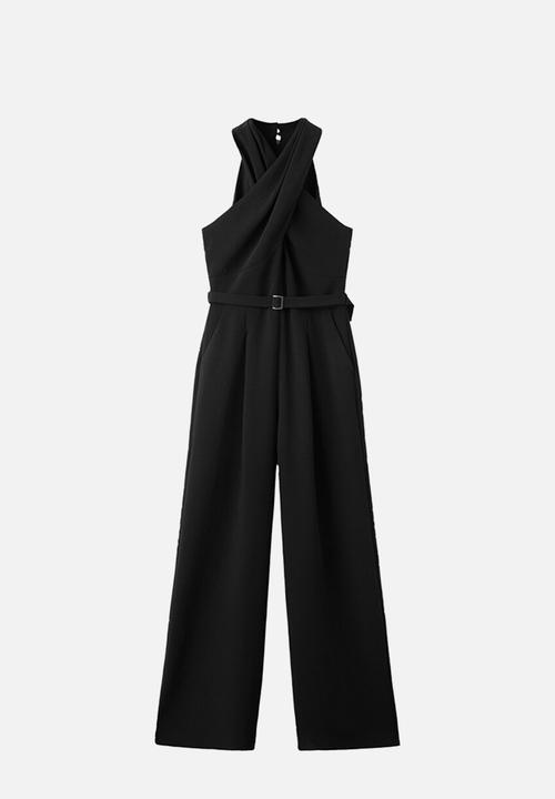 MANGO - Jumpsuit jane- black