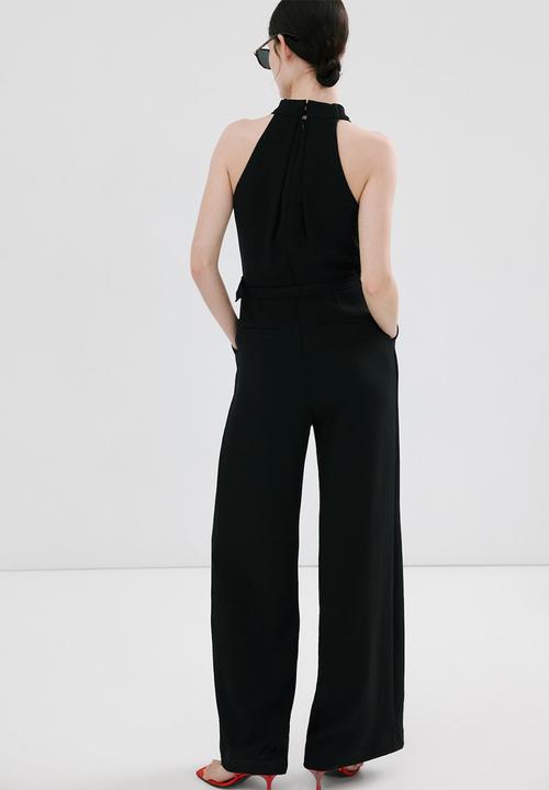 MANGO - Jumpsuit jane- black