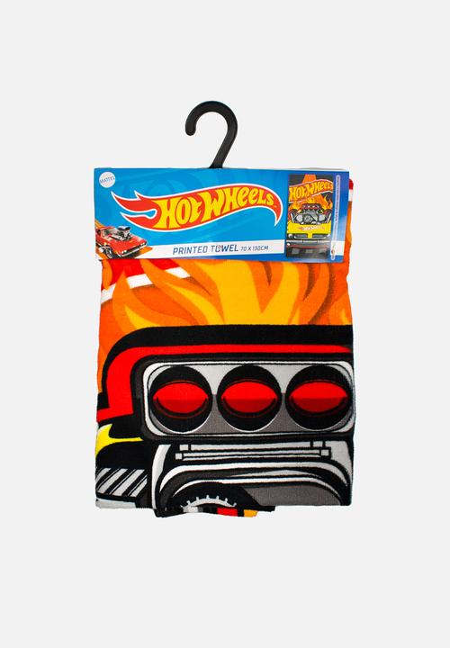 Character Group - Hot Wheels Beach Towels - black