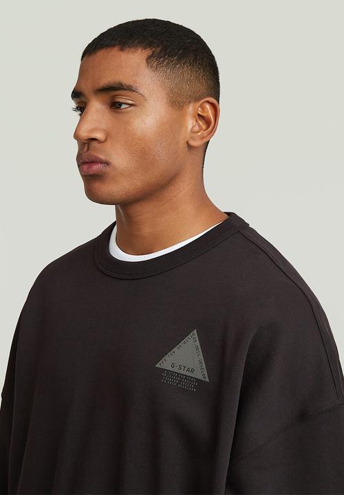 G-STAR - Triangle Gr R Sw - Dk Black