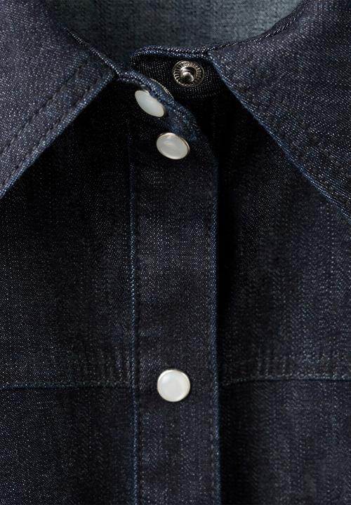 MANGO - Shirt odette - open blue