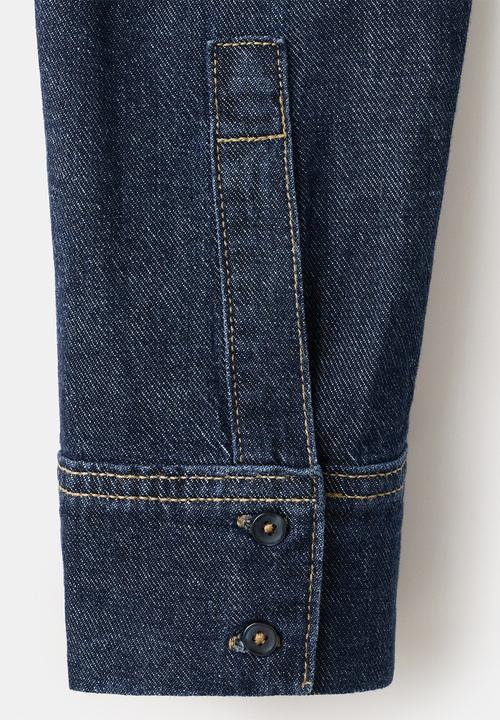MANGO - Shirt pippa - open blue