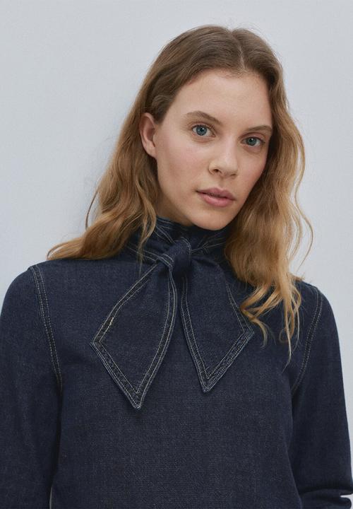 MANGO - Shirt pippa - open blue