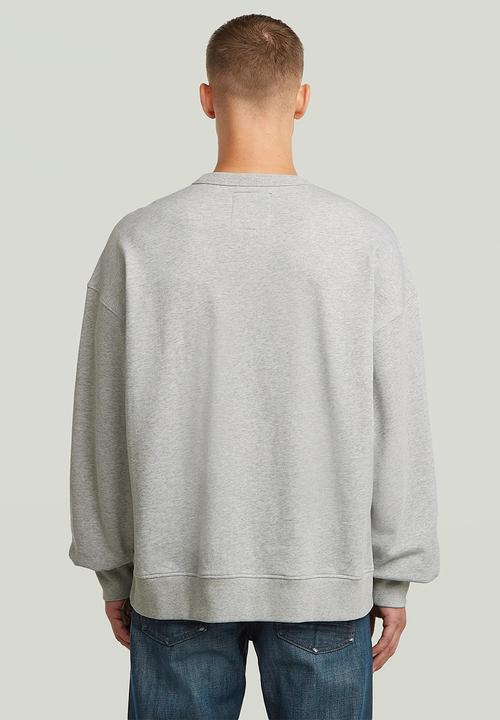G-STAR - Triangle Gr R Sw - Light Grey Htr