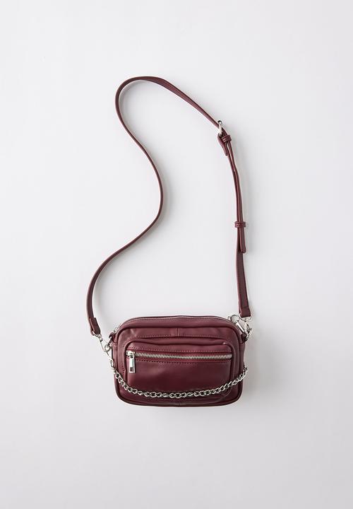 Rubi - Edie crossbody bag - burgundy
