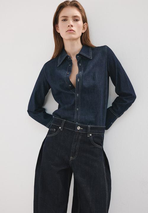 MANGO - Jeans sila - black