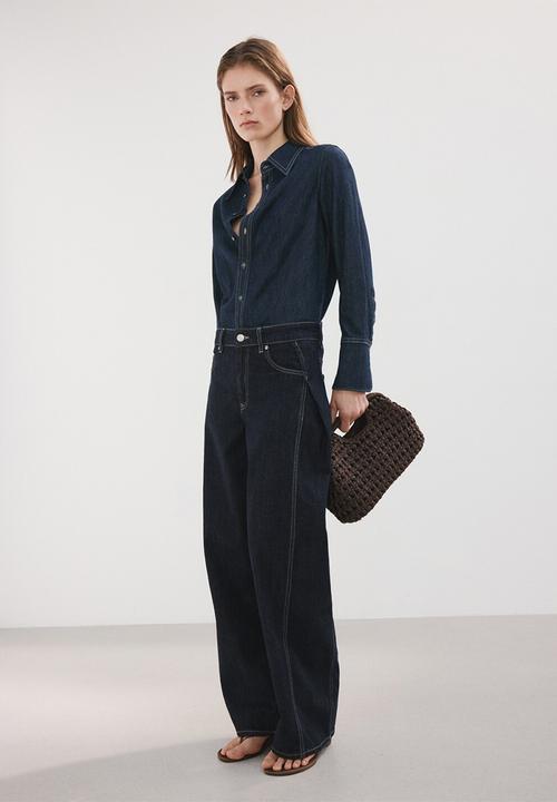 MANGO - Jeans sila - black