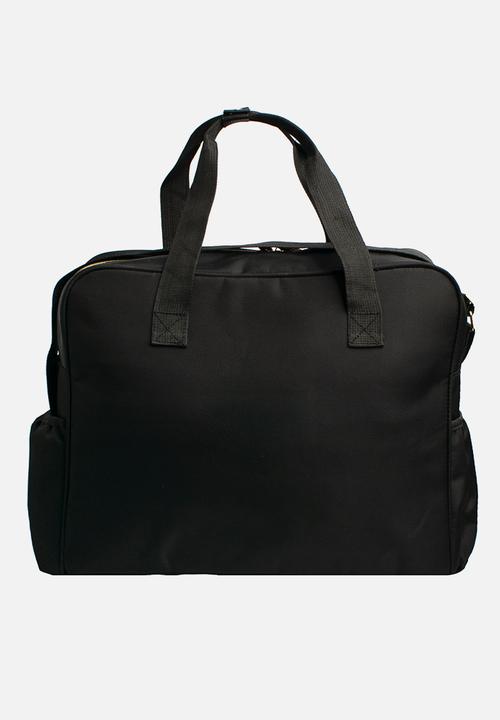 Character Group - Baby Bowler Nappy Bag Black Squiggle - black