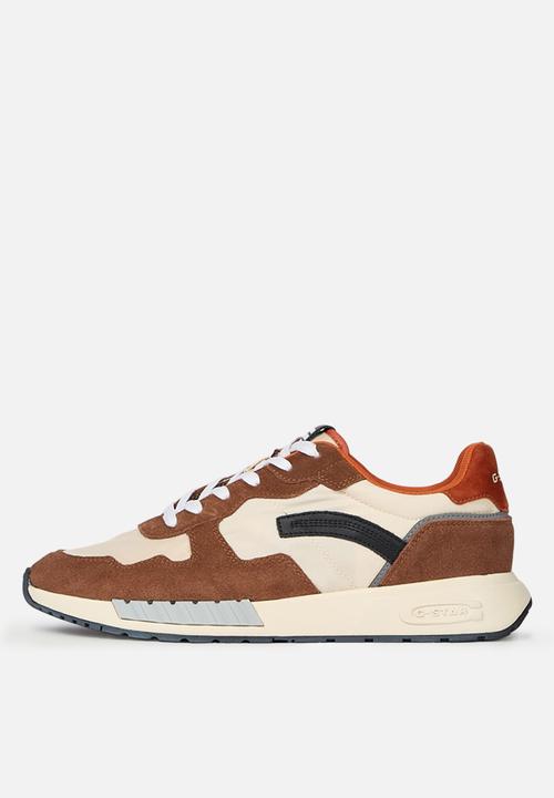 G-STAR - AVER - OFF WHITE-COGNAC