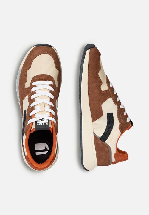 G-STAR - AVER - OFF WHITE-COGNAC