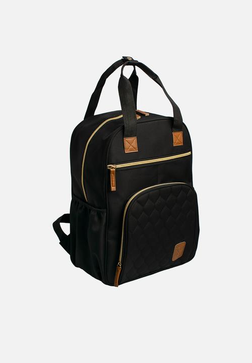 Character Group - Baby Nappy Bag Black Squiggle - black
