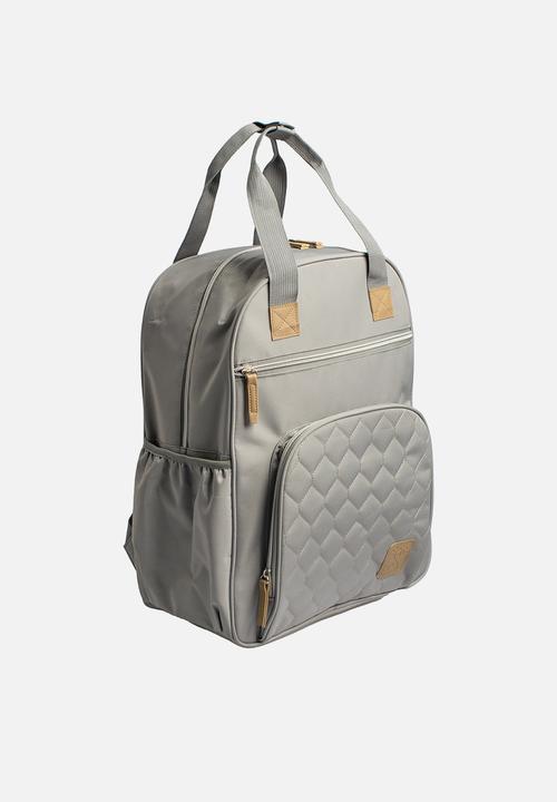 Character Group - Baby Nappy Bag Grey Squiggle - grey