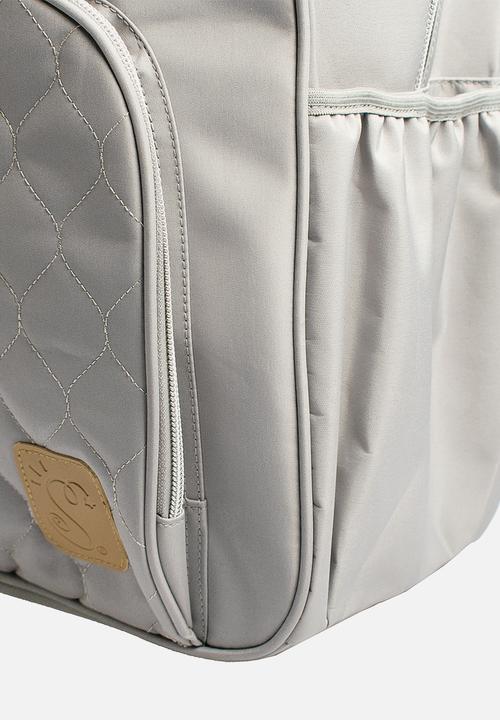 Character Group - Baby Nappy Bag Grey Squiggle - grey