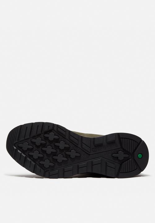 Timberland - Sprint Trekker Mid Lace Sneaker - Dark Green Nubuck