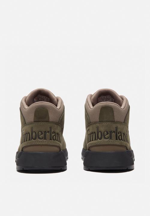 Timberland - Sprint Trekker Mid Lace Sneaker - Dark Green Nubuck