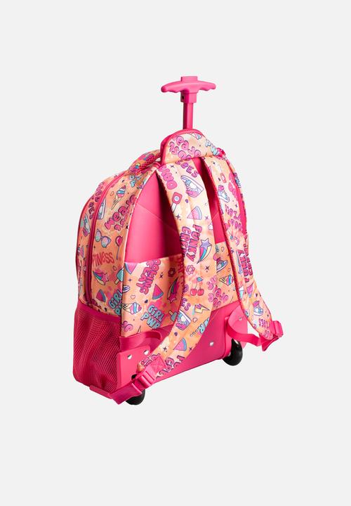 Character Group - Girl Power Trolley Bag - pink