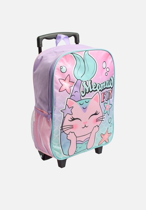 Character Group - Meowmaid Trolley Bag - pink