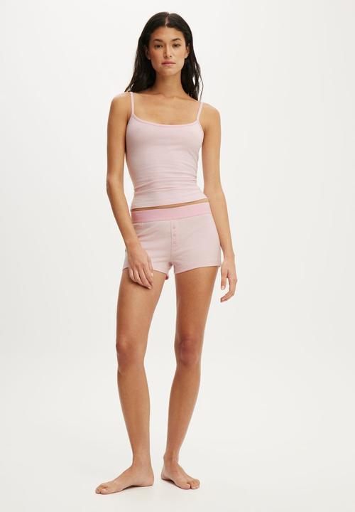 Cotton On - Dreamy soft boyshort - aries stripe soft cherry