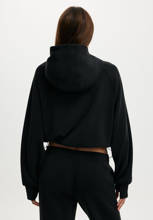 Cotton On - Ultimate Soft Hooded Jacket - Black