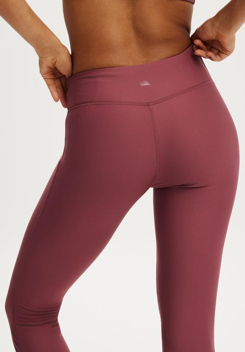 Cotton On - Fleece Lined Active Flare - Dusty Rose