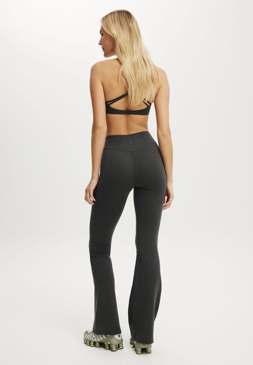 Cotton On - Ultra Soft Contour Flare - Dark Grey Marle