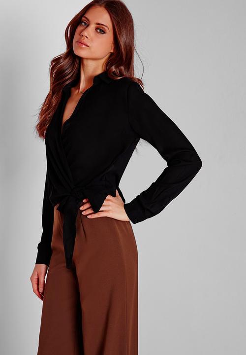 Missguided - Wrap-over blouse