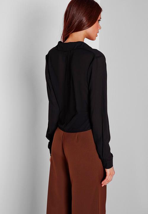Missguided - Wrap-over blouse