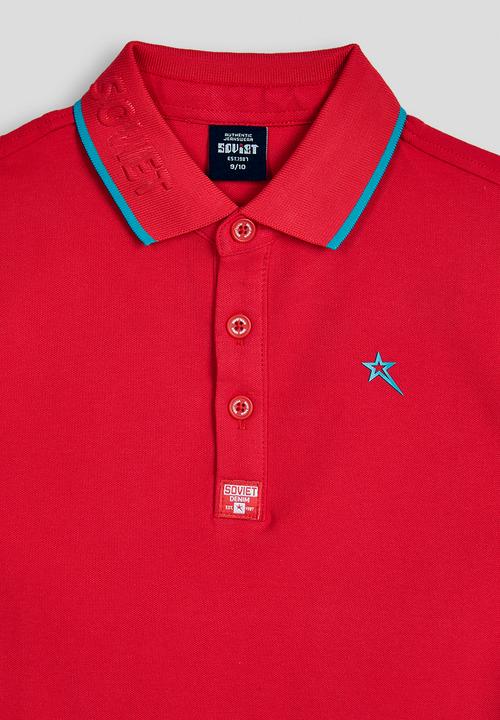 SOVIET - Boys Fashion Golfer - Red