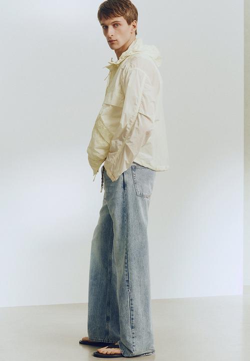 H&M - H&M Atelier: Relaxed bootcut jeans - denim blue