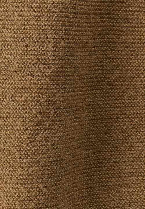 H&M - H&M Atelier: Loose fit purl-knit sweater vest - brown